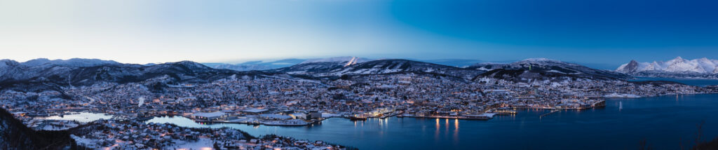 Panorama over Harstad by